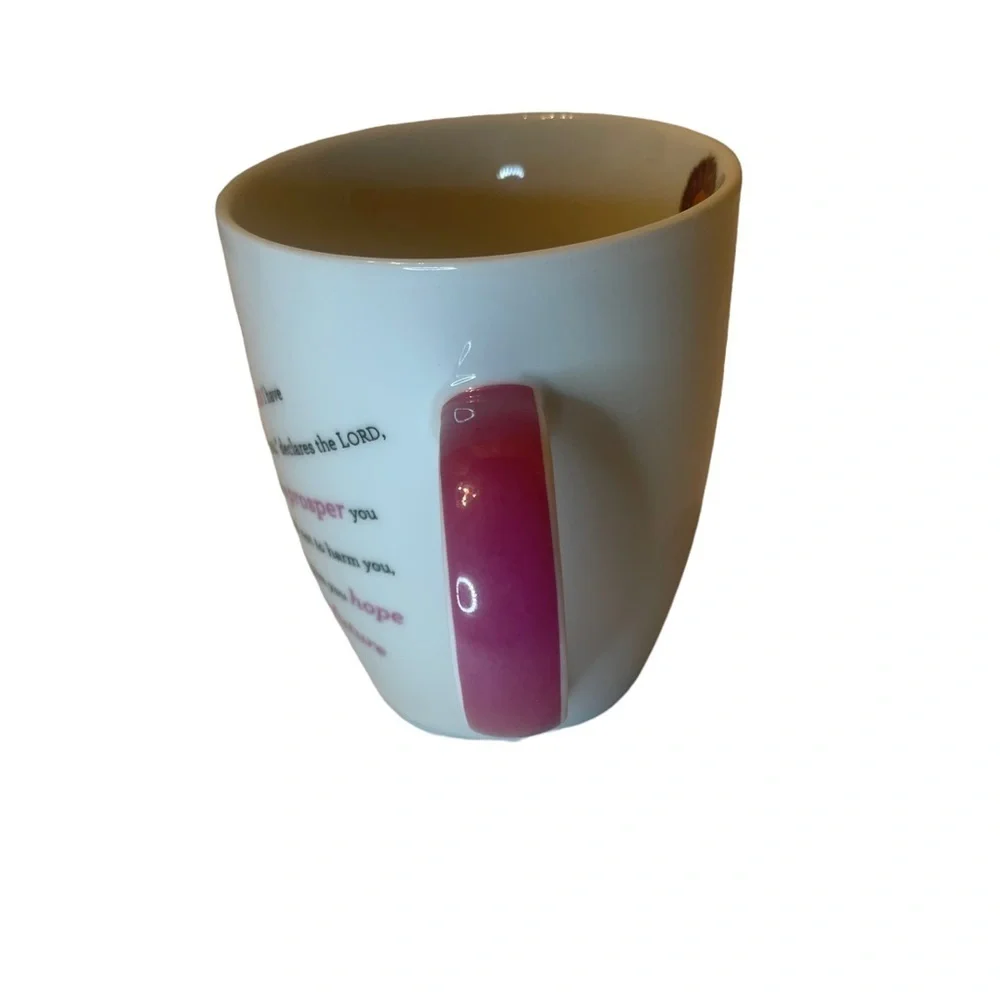 Scripture Cup Jer 29:11 For I know the plans…NWOT